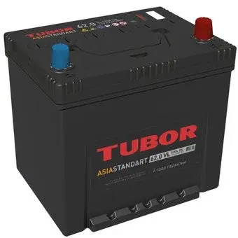 Tubor Standart Asia R+ (62 А·ч)