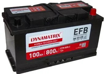 Dynamatrix EFB R+ (100 А·ч)