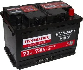 Dynamatrix Standard R+ 730A (75 А·ч)
