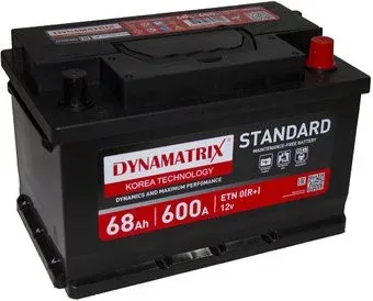 Dynamatrix Standard R+ 600A (68 А·ч)