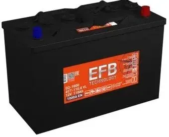 Tubor EFB R+ (110 А·ч)