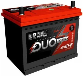 DUO Power EFB Asia 6CT-65 (R) (65 А·ч)