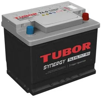 Tubor Synergy R+ низ (74 А·ч)