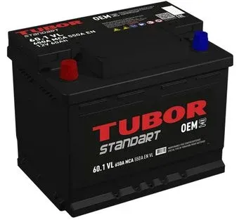 Tubor Standart L+ (60 А·ч)