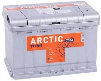 Titan Arctic R+ (75 А·ч)