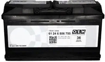 OEM AGM R+ (92 А·ч)