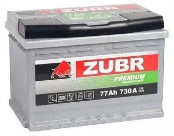 Zubr Premium R+ (77 А·ч)