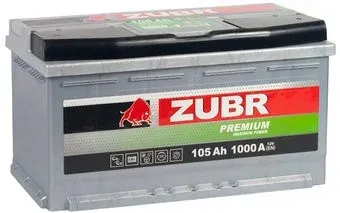 Zubr Premium R+ (105 А·ч)