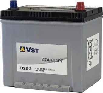VST Стандарт Asia D32-2 60 R+ (60 А·ч)
