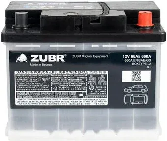 Zubr Ultra OE R+ (66 А·ч)