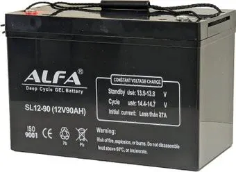 ALFA 12V-90Ah(C20) L+ (90 А·ч)