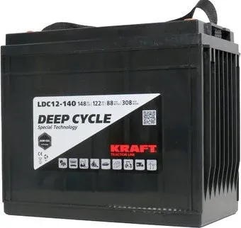 KRAFT 12V-148Ah(C20) L+ (148 А·ч)