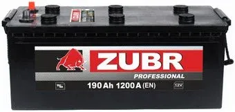 Zubr Professional R+ Турция (190 А·ч)