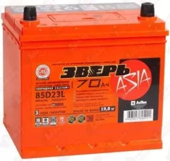 Зверь Asia 700A R+ ЗВА70ЗR (70 А·ч)