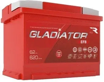 Gladiator EFB 62 L+ (62 А·ч)