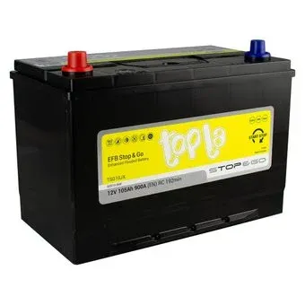 Topla 105 Ah - 112105 - EFB Stop & Go JIS L+ (105 А·ч)