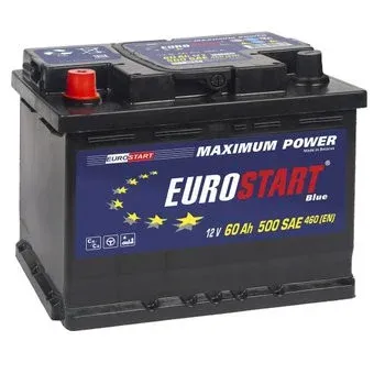 Eurostart 60Ah EUROSTART Blue L+ (60 А·ч)