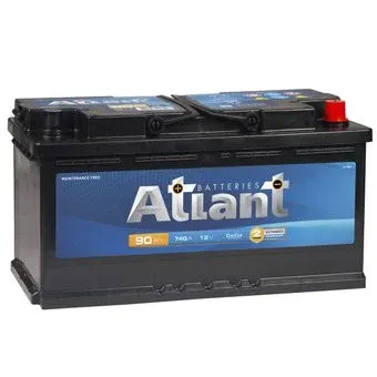 Atlant R+ (90 А·ч) синий