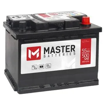 Master Batteries 55 Ah MASTER BATTERIES R+