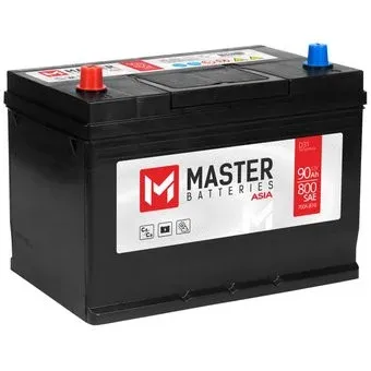 Master Batteries 90 Ah MASTER BATTERIES Asia L+