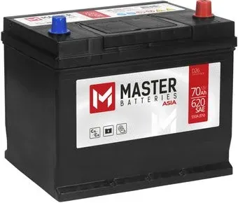 Master Batteries Asia R+ (70 А·ч)