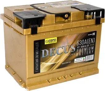 DECUS 6СТ- 60 золото о.п. (60 А·ч)