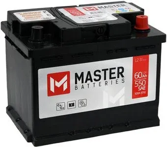 Master Batteries R+ (60 А·ч)