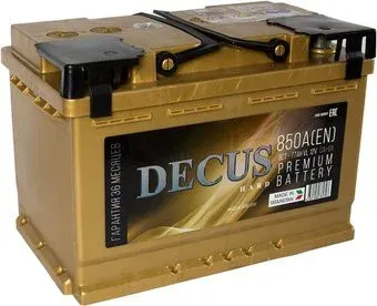 DECUS 6СТ- 77 золото п.п. (77 А·ч)