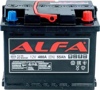 ALFA Hybrid 55 R (55 А·ч)