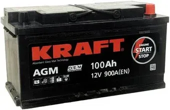 KRAFT AGM R+ (100 А·ч)