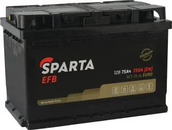 Sparta EFB 6CT-75 VL Euro (75 А·ч)