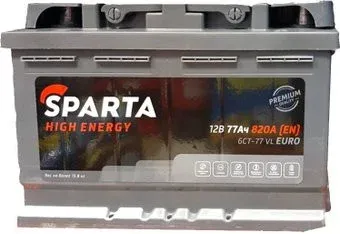 Sparta High Energy 6CT-77 (77 А·ч)