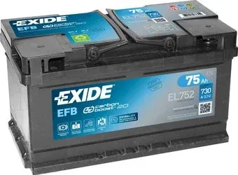 Exide Start-Stop EFB EL752 (75 А·ч)