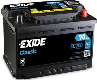 Exide Classic EC700 (70 А/ч)