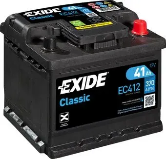 Exide Classic EC412 (41 А/ч)