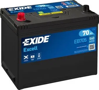 Exide Excell EB705 (70 А/ч)