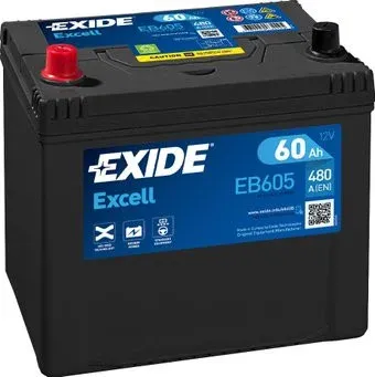 Exide Excell EB605 (60 А/ч)