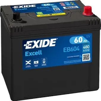 Exide Excell EB604 (60 А/ч)