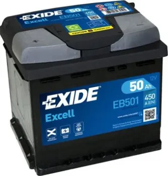 Exide Excell EB501 (50 А/ч)
