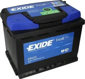 Exide Excell 12V/62Ah EB620