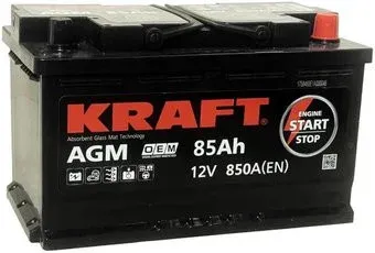 KRAFT AGM R+ (85 А·ч)