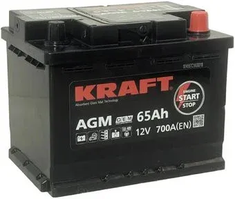 KRAFT AGM R+ (65 А·ч)