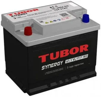 Tubor Synergy L+ (61 А·ч)