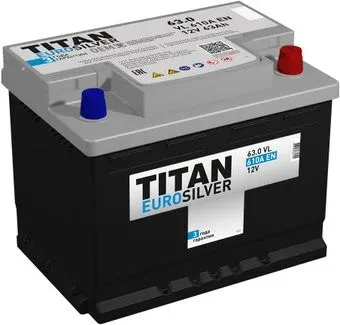 Titan EuroSilver R+ (63 А·ч)