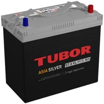 Tubor Asia Silver R+ (57 А·ч)