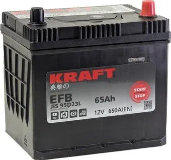KRAFT EFB Asia JR+ (65 А·ч)