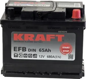 KRAFT EFB R+ (65 А·ч)