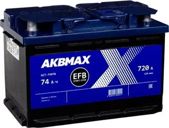 AKBMAX EFB L+ (74 А·ч)