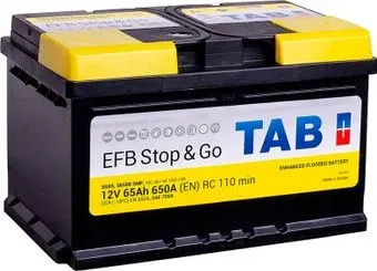 TAB EFB Stop&Go R+ (65 А·ч)