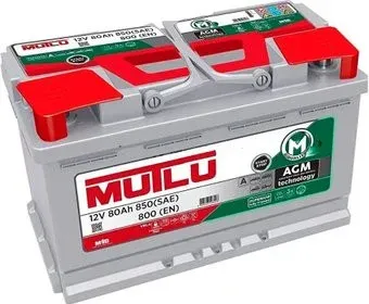 Mutlu AGM R+ (80 А·ч)